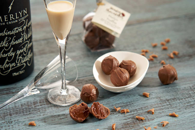 Artisan chocolate truffles to thank Bridesmaids, the Best Man and other special wedding guests